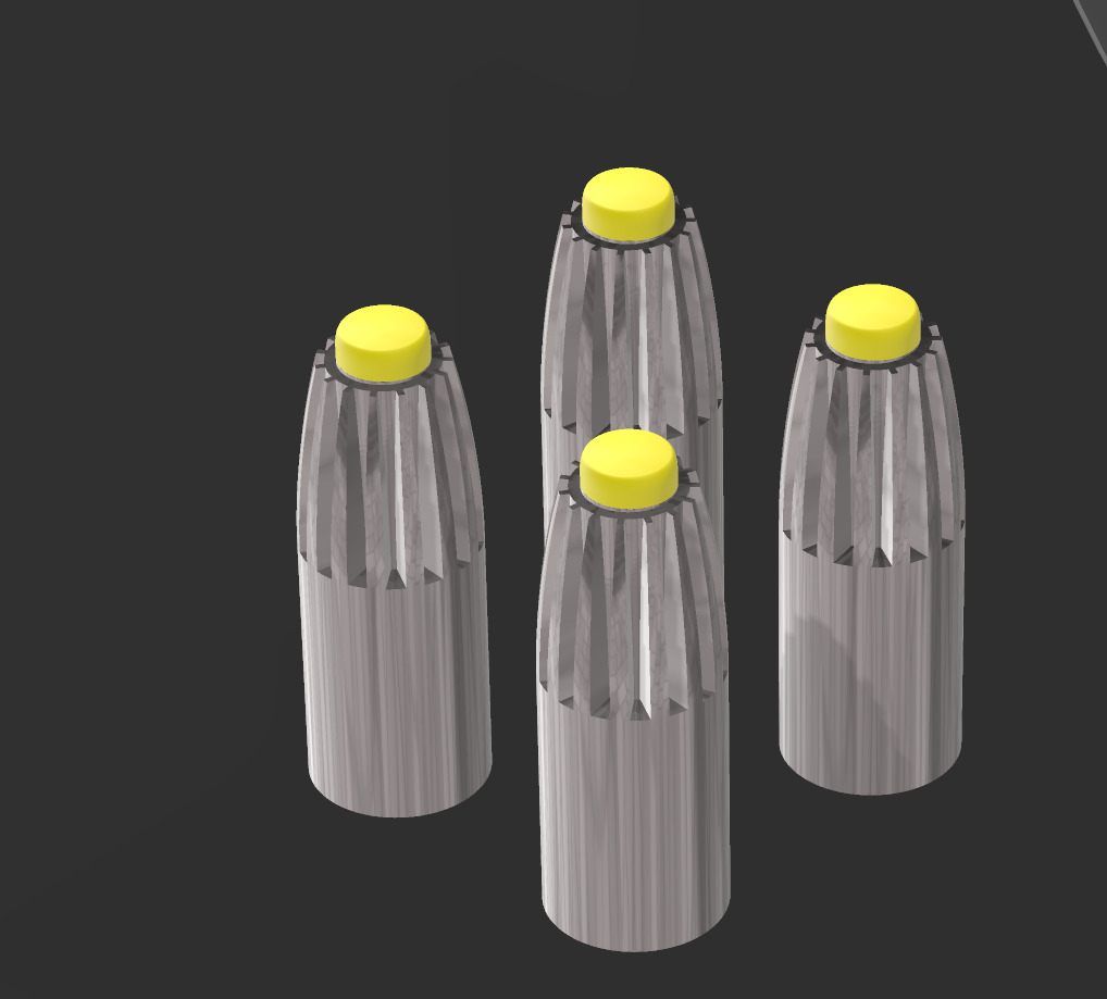 all compound formula 1 tyre 60mm 2023 model display  3D print model_4