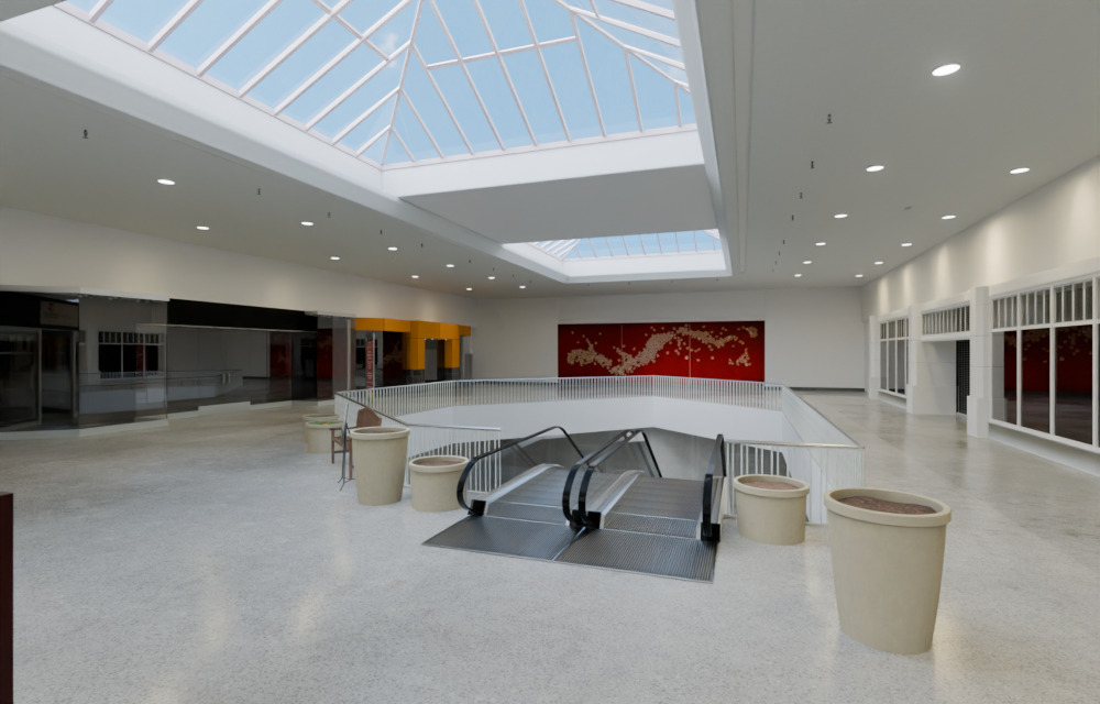 Valley View Mall - Official Blender Port from Gmod 3D model_11