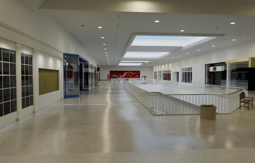 Valley View Mall - Official Blender Port from Gmod 3D model_10