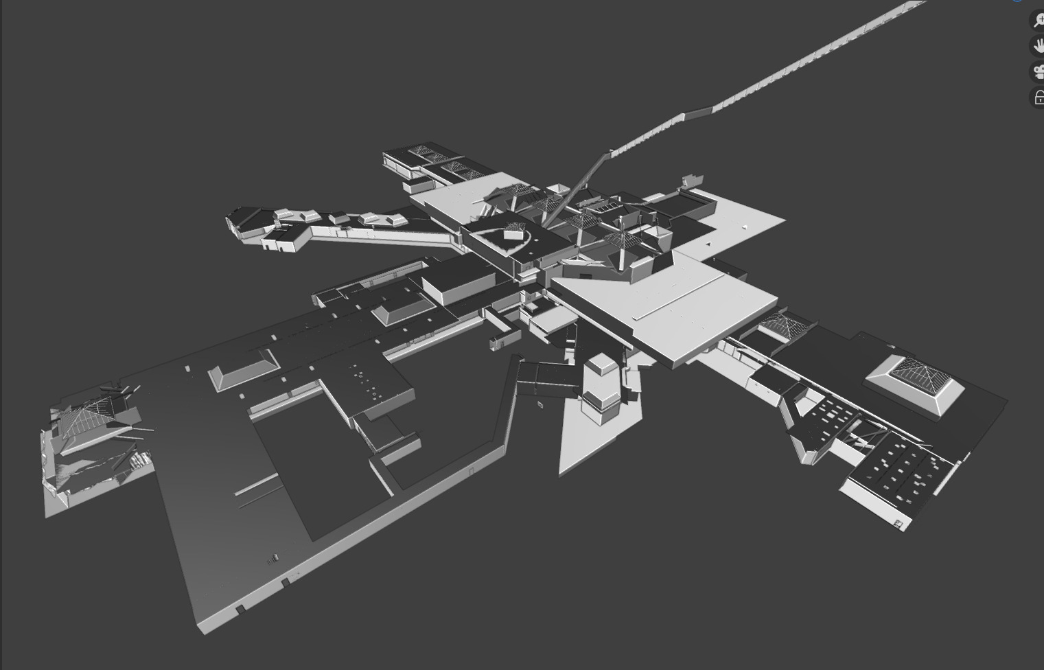 Valley View Mall - Official Blender Port from Gmod 3D model_49