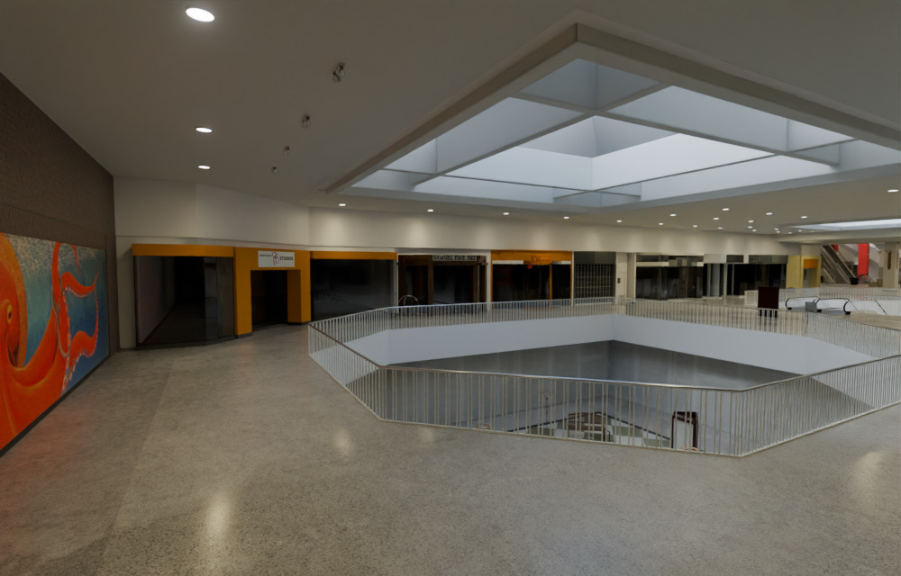 Valley View Mall - Official Blender Port from Gmod 3D model_13