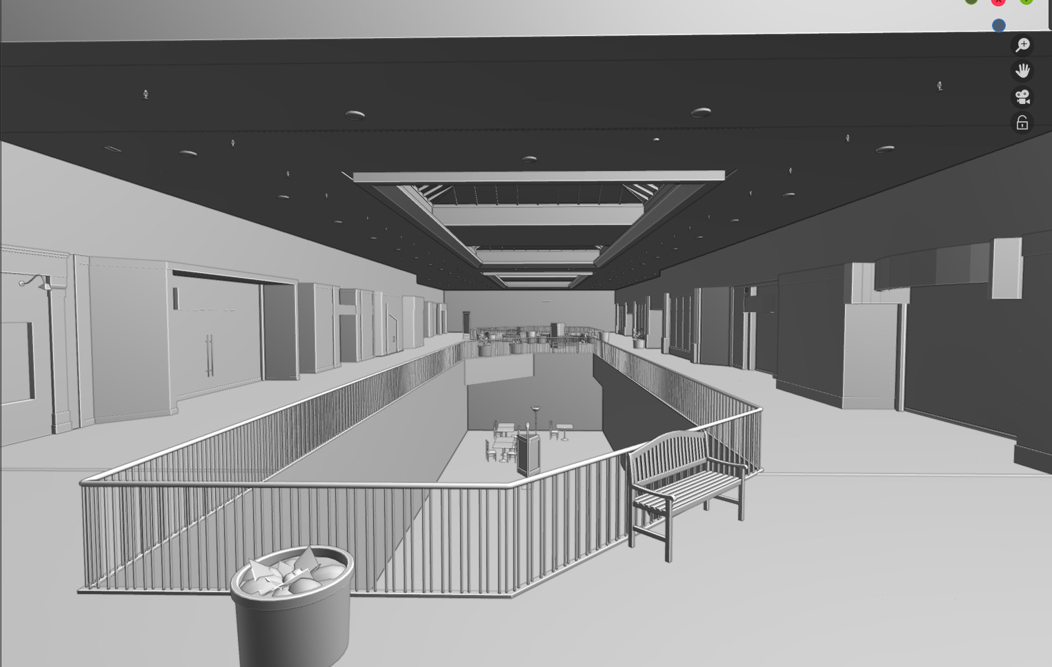 Valley View Mall - Official Blender Port from Gmod 3D model_34