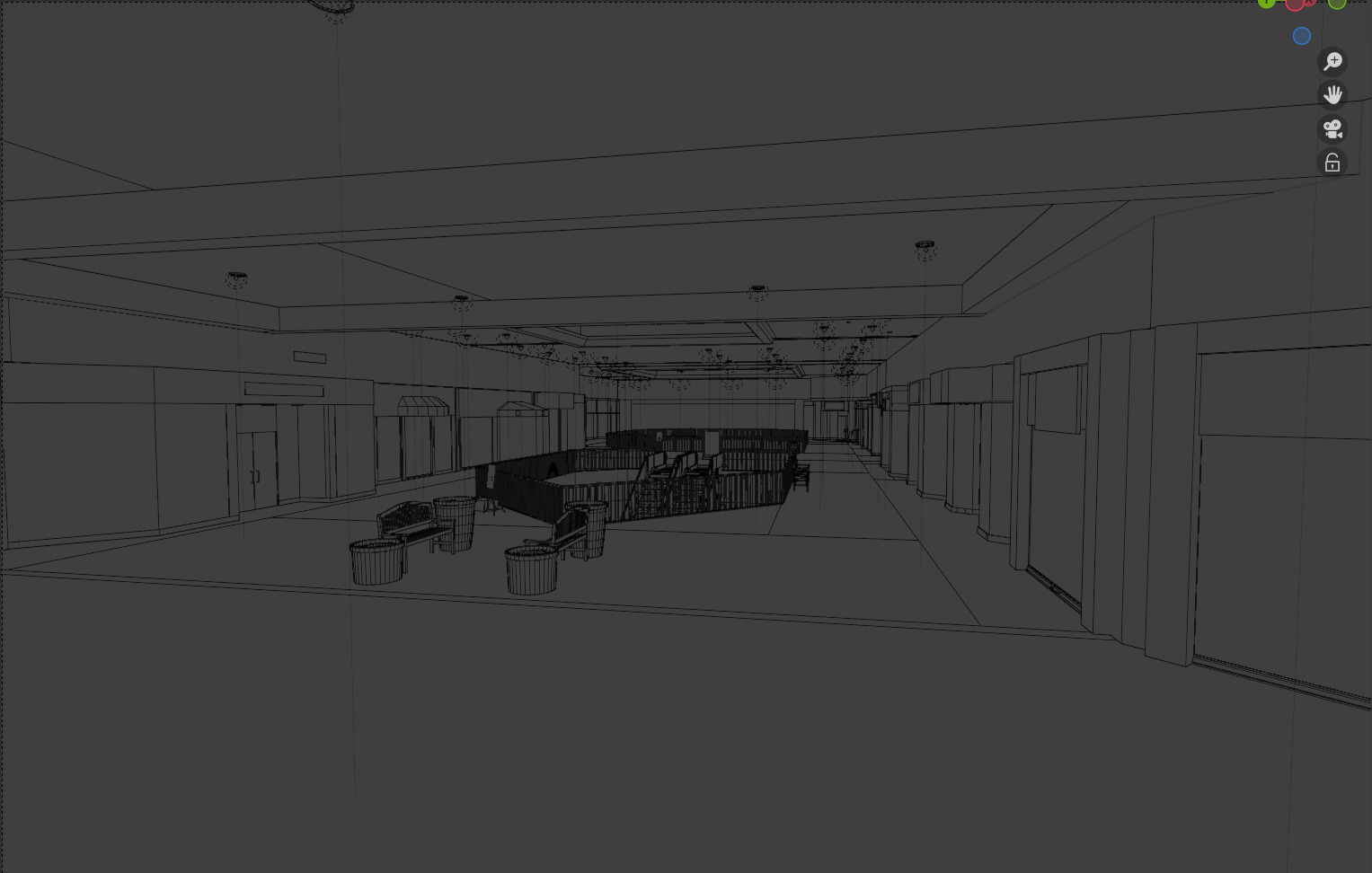 Valley View Mall - Official Blender Port from Gmod 3D model_28