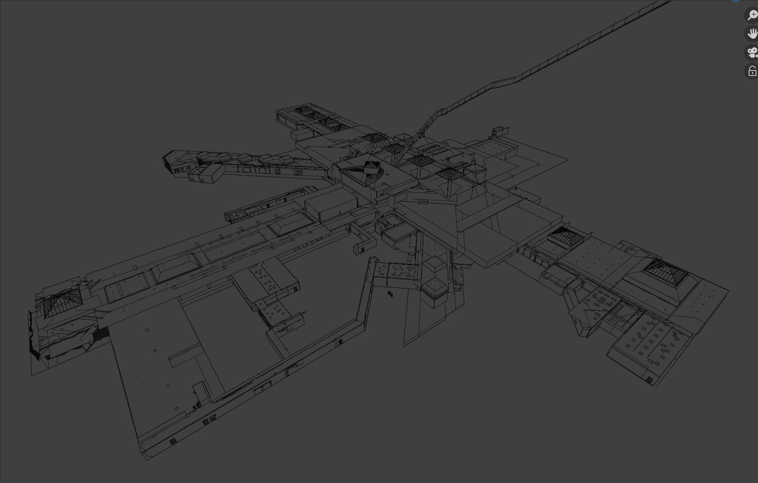 Valley View Mall - Official Blender Port from Gmod 3D model_44