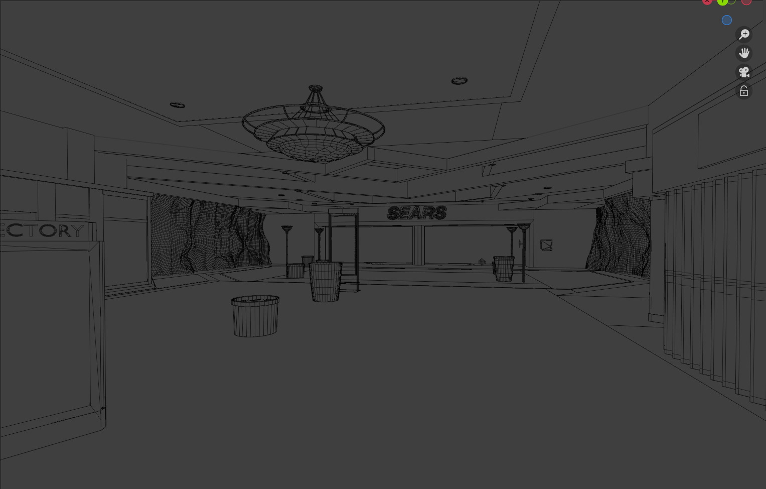 Valley View Mall - Official Blender Port from Gmod 3D model_39