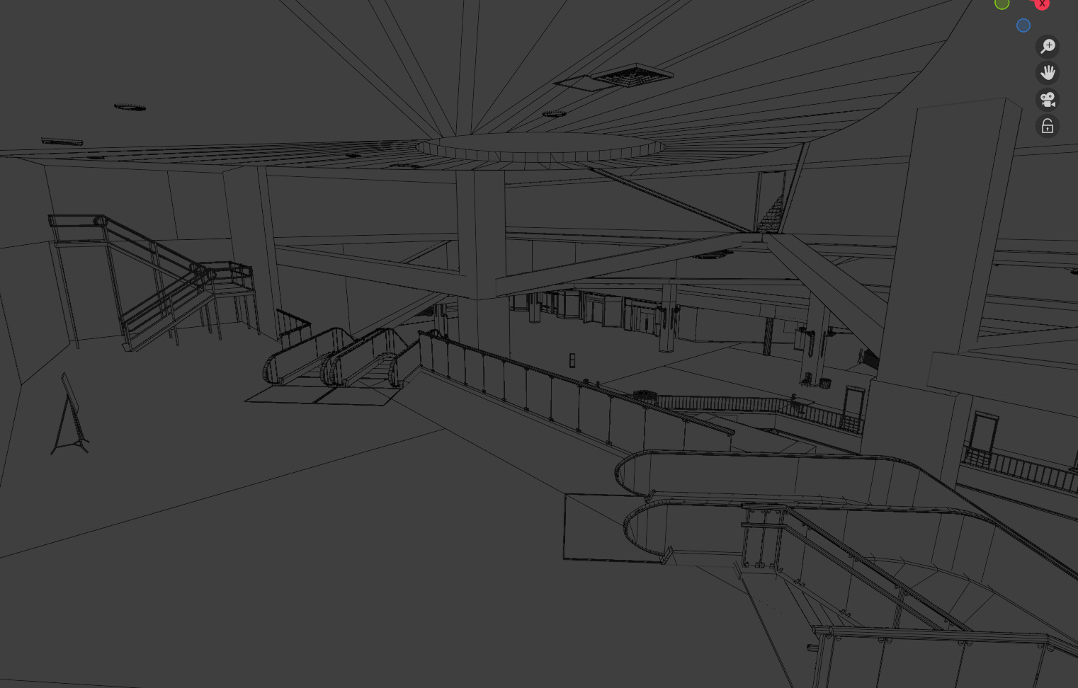 Valley View Mall - Official Blender Port from Gmod 3D model_43