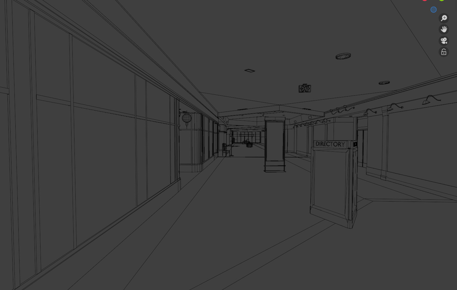 Valley View Mall - Official Blender Port from Gmod 3D model_32