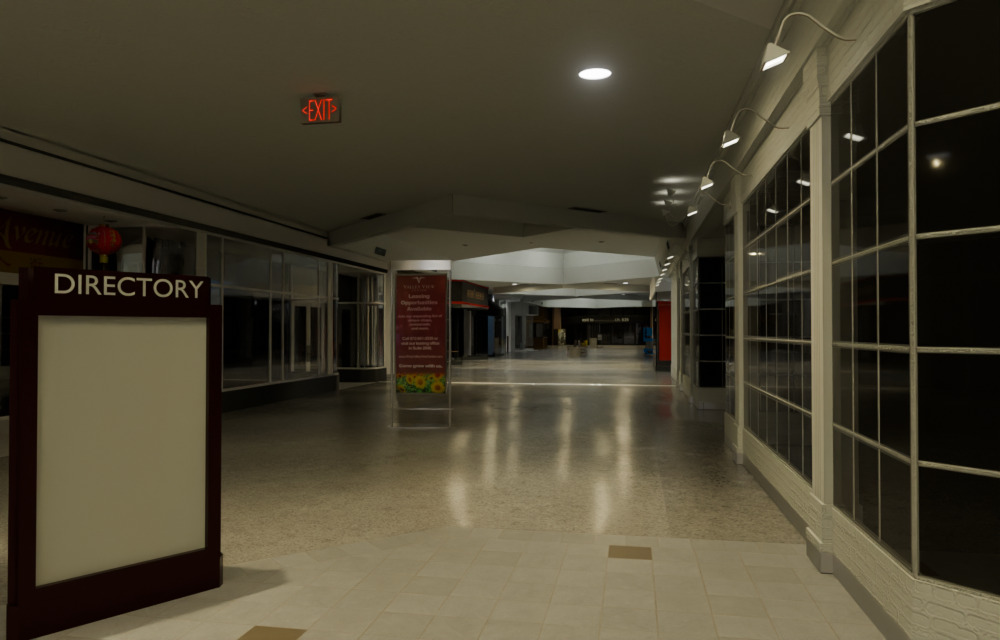 Valley View Mall - Official Blender Port from Gmod 3D model_14