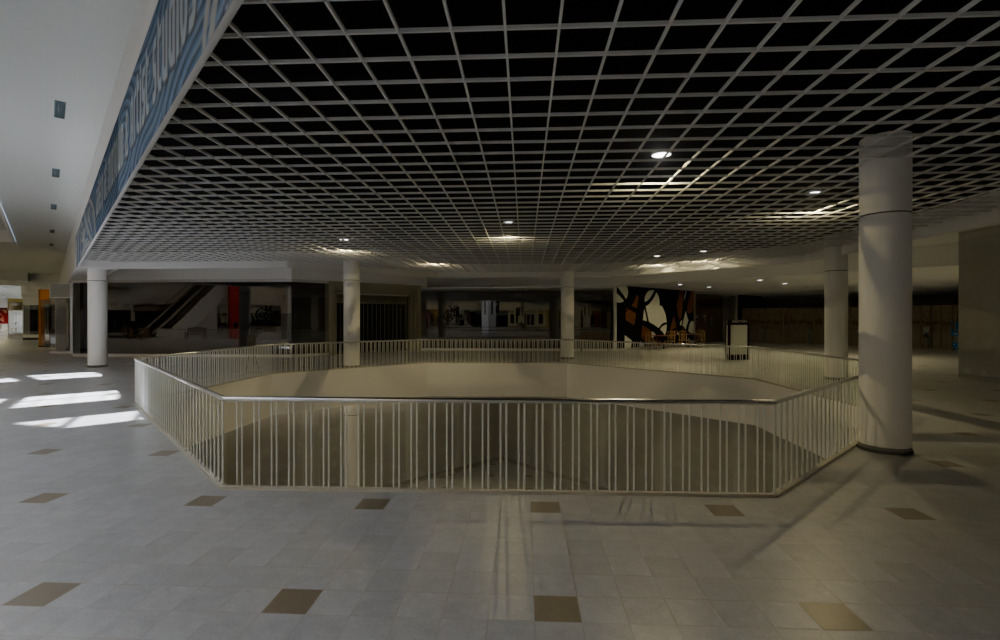 Valley View Mall - Official Blender Port from Gmod 3D model_17