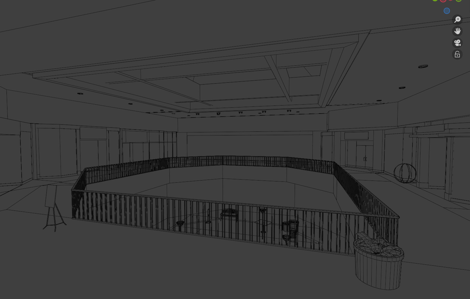 Valley View Mall - Official Blender Port from Gmod 3D model_33