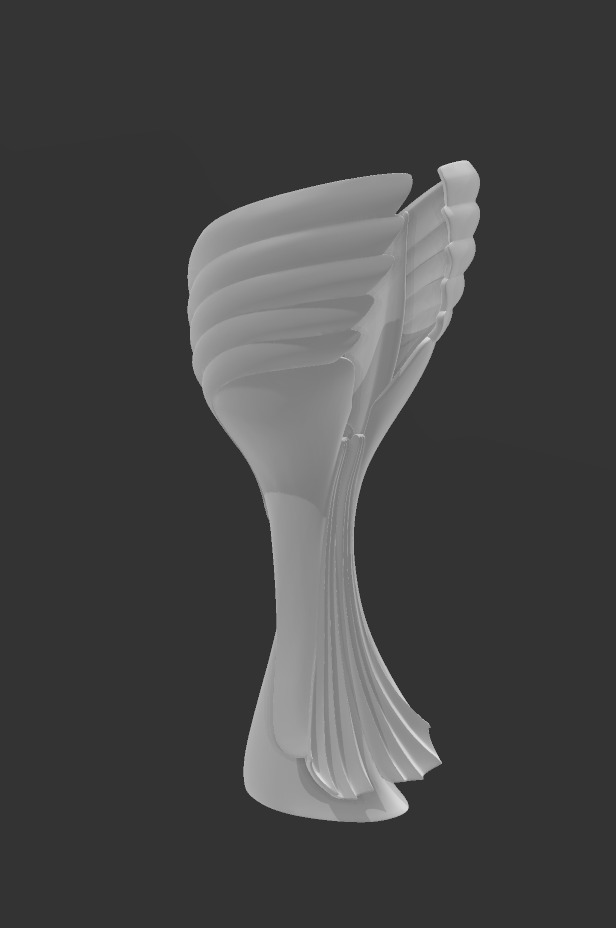 Trophy Abu Dhabi F1 3D print model_2