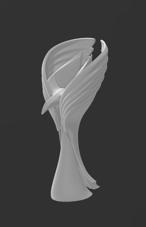 Trophy Abu Dhabi F1 3D print model_1