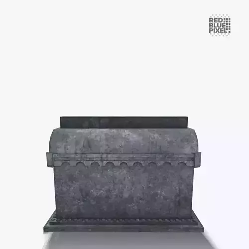 Graves 03 Low-poly 3D model