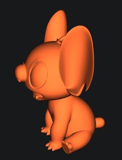 Stitch model 3D print model_3