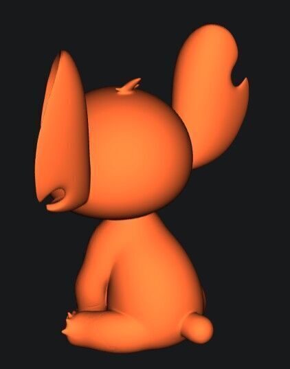 Stitch model 3D print model_4