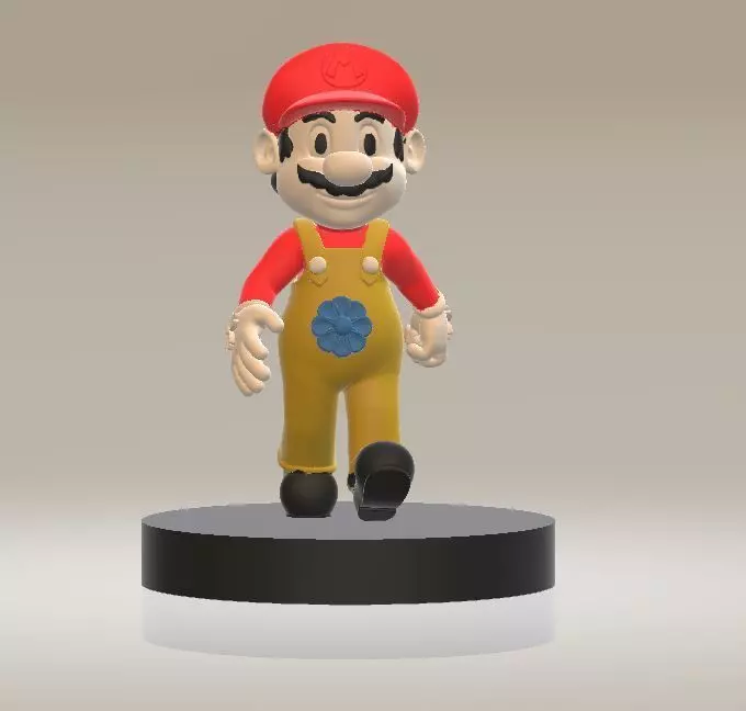 video game character 3D print model