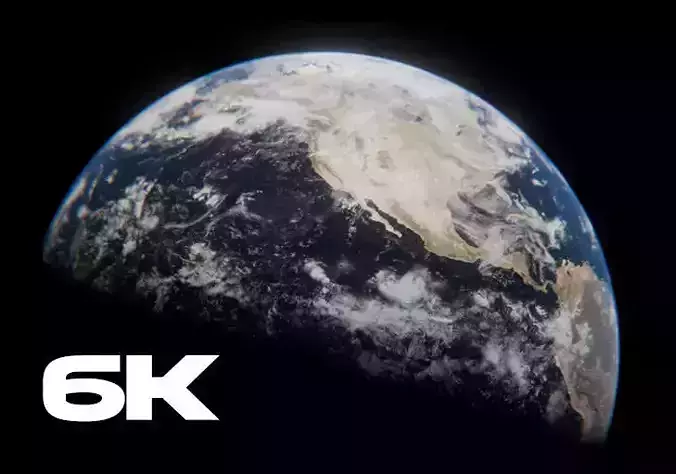 Photorealistic Earth with 6k Textures