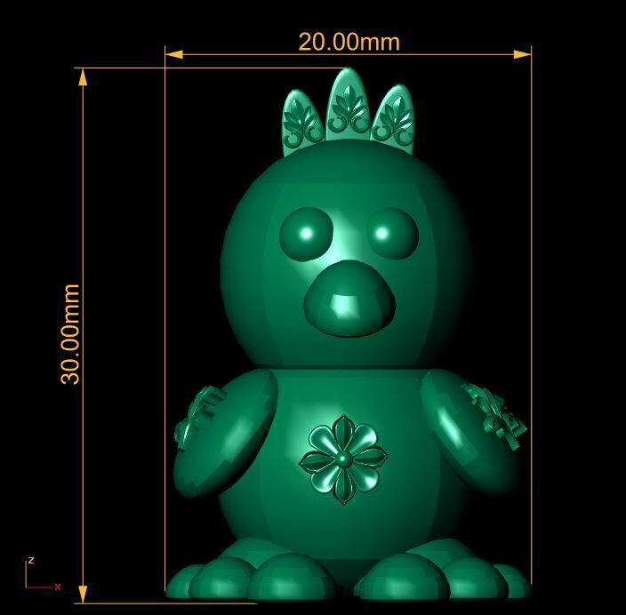 kid-friendly model 3D print model_3