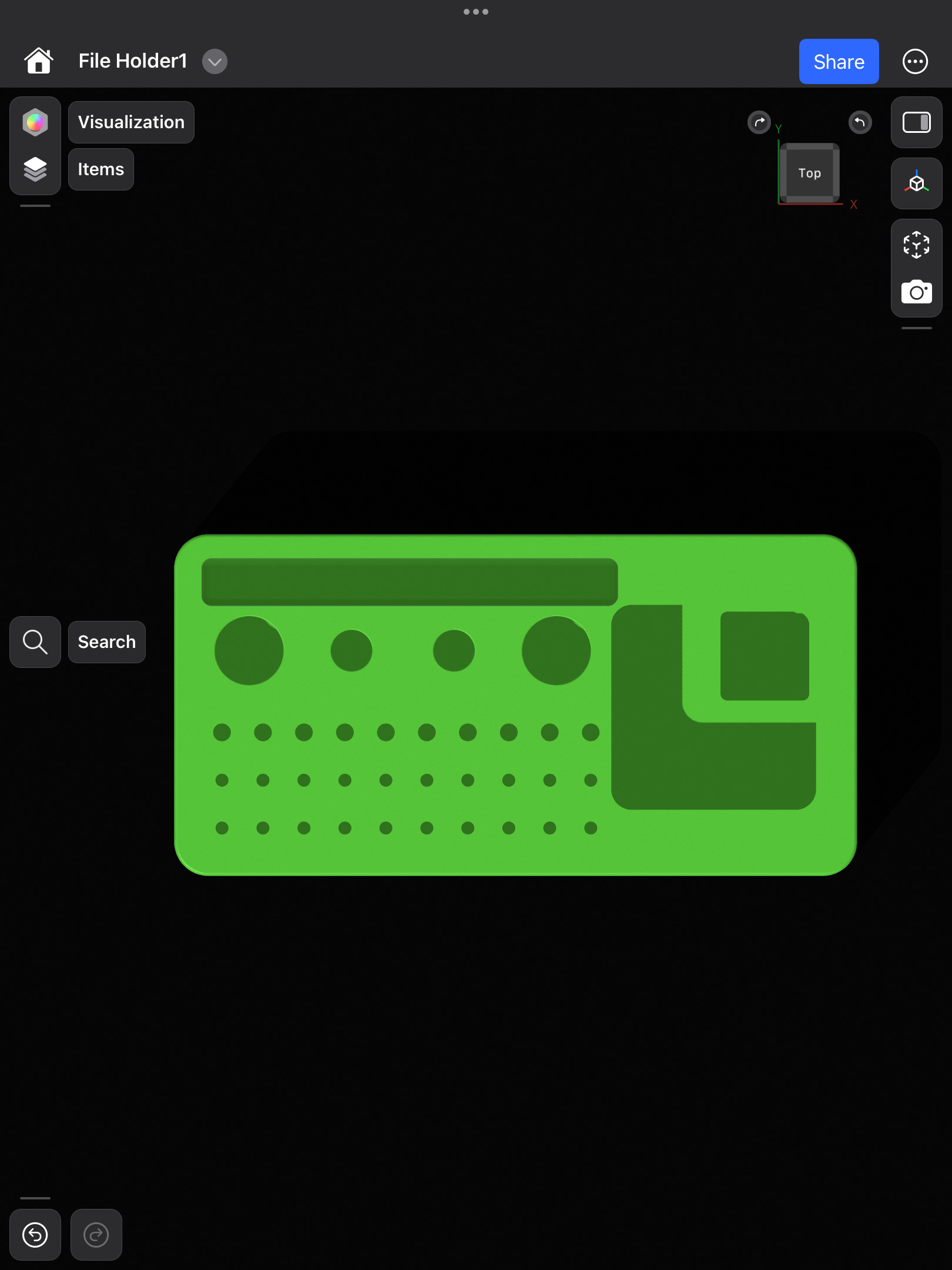Compact Dental Drill Holder  Portable  Efficient 3D print model_1