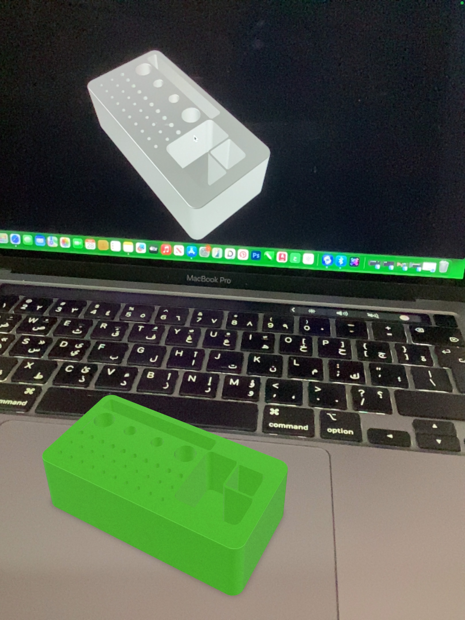 Compact Dental Drill Holder  Portable  Efficient 3D print model_6