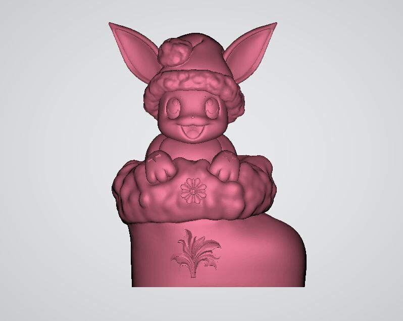 Cozy Winter Animal 3D print model_4