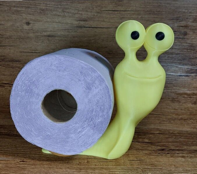 toilet roll snail 3D print model_12