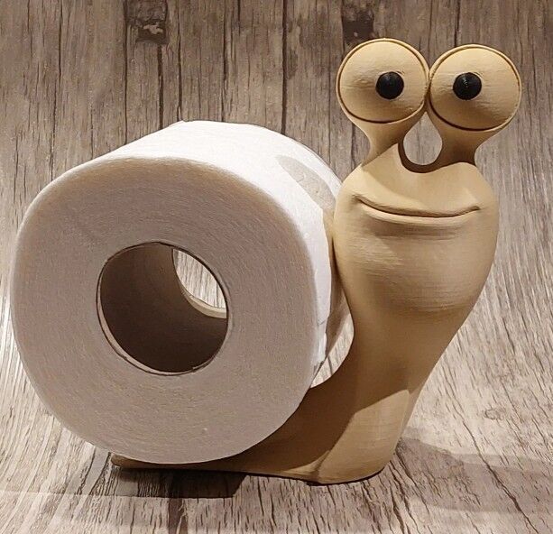 toilet roll snail 3D print model_10