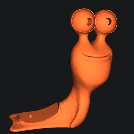 toilet roll snail 3D print model_9