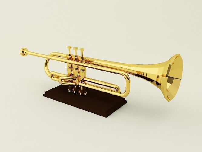 Trumpet 3D print model