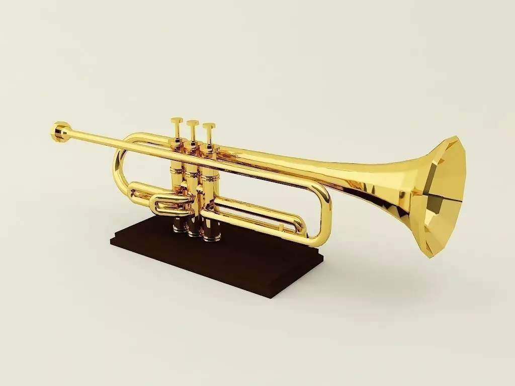 Trumpet 3D print model_0