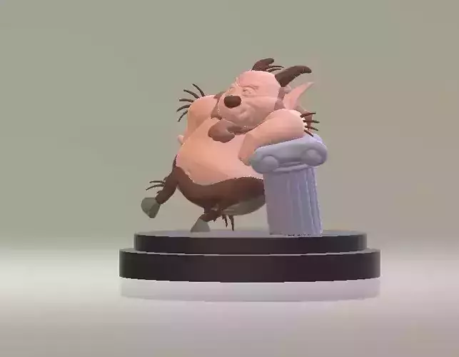 Cartoon Faun Model