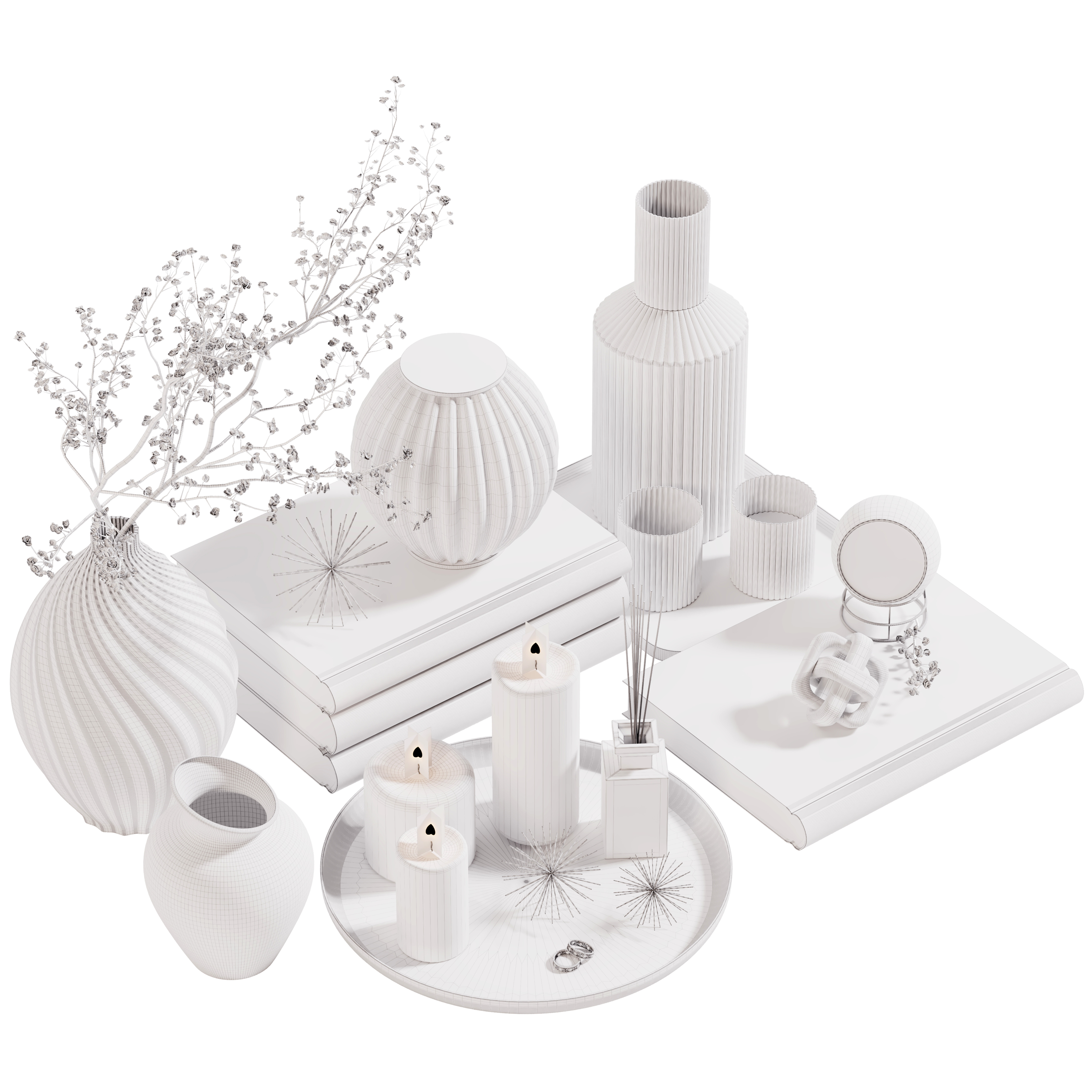 Decorative-set-05 3D model_7