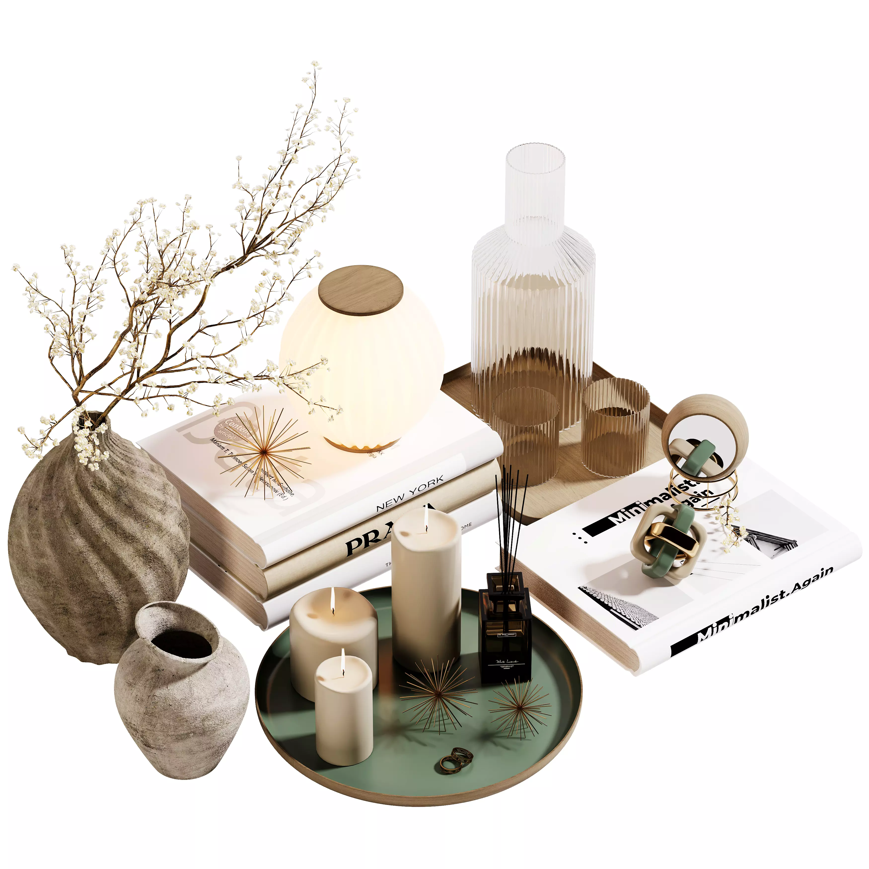 Decorative-set-05 3D model_0