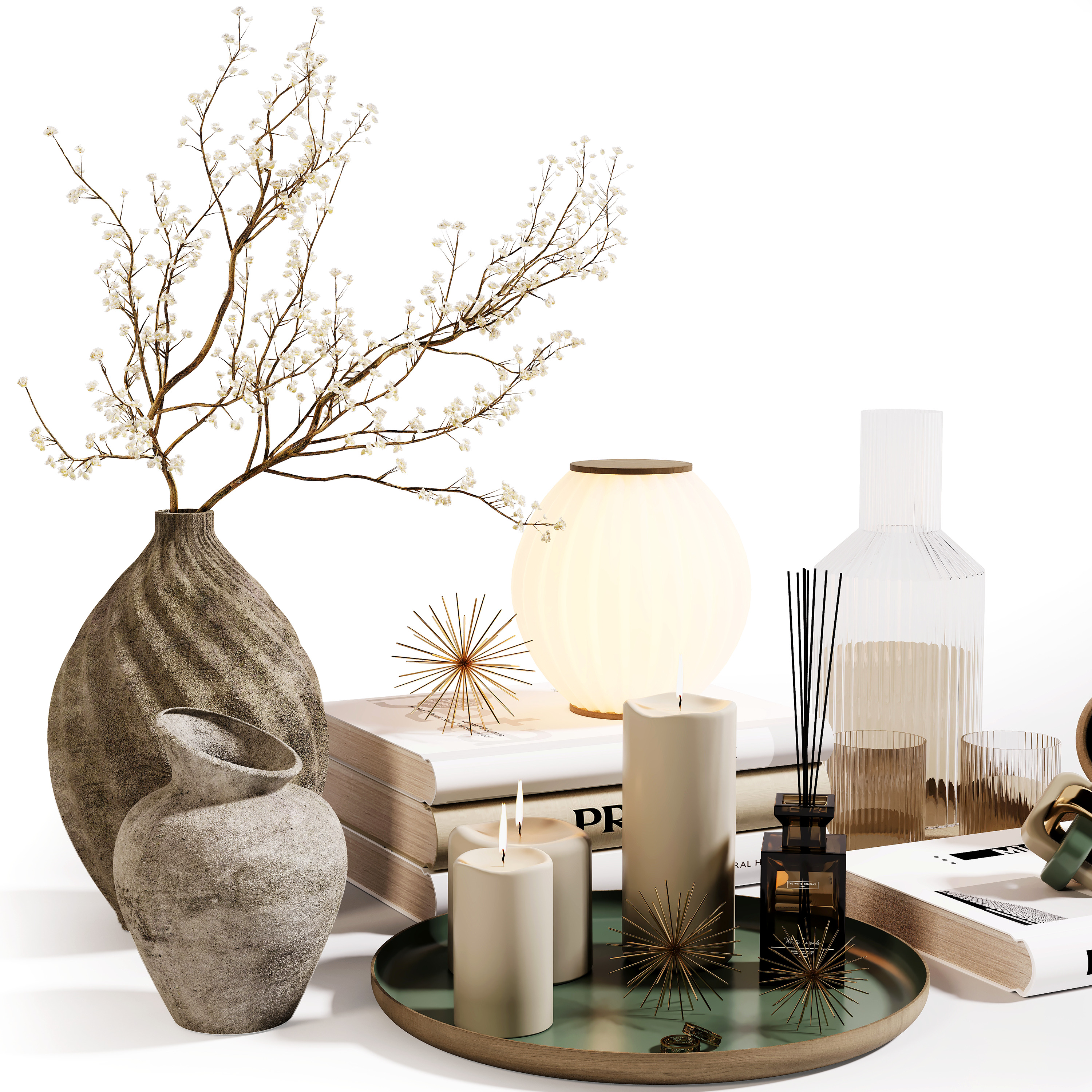 Decorative-set-05 3D model_2