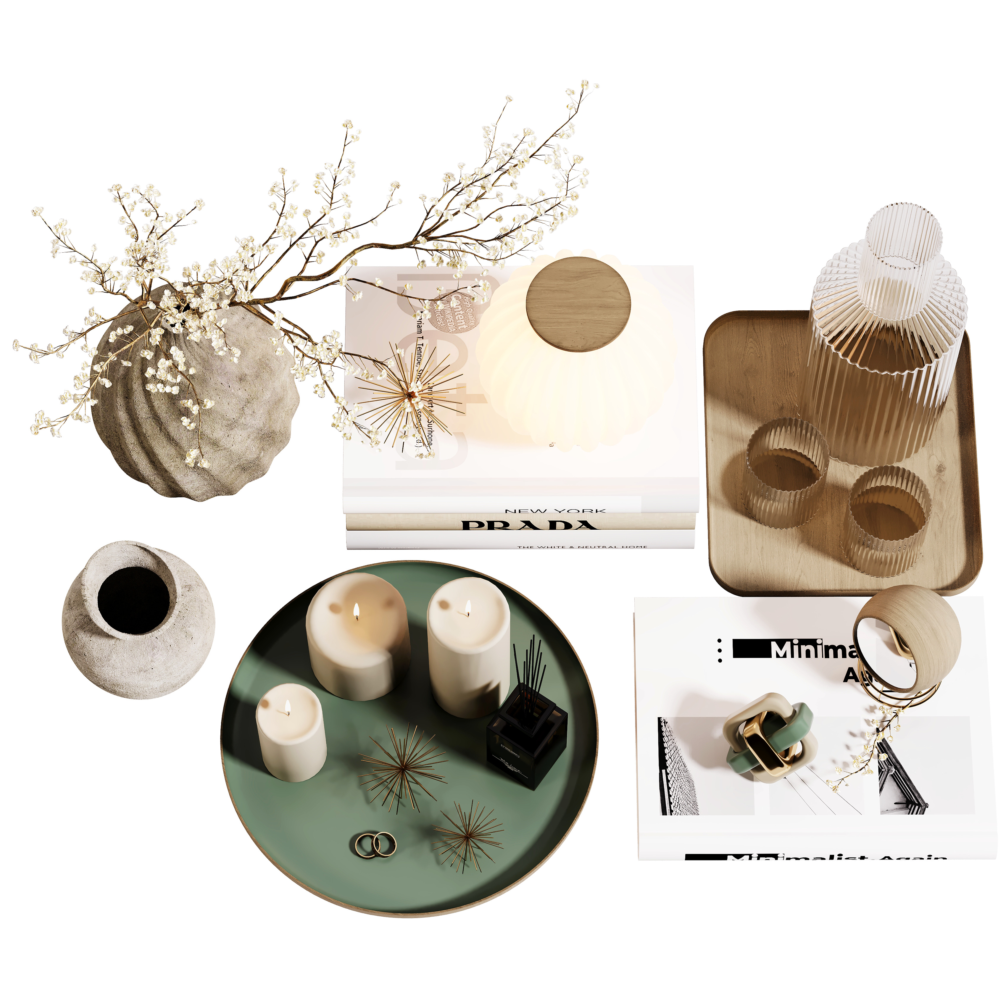 Decorative-set-05 3D model_1