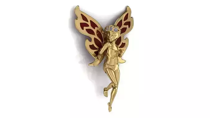 Butterfly Angel Pendant