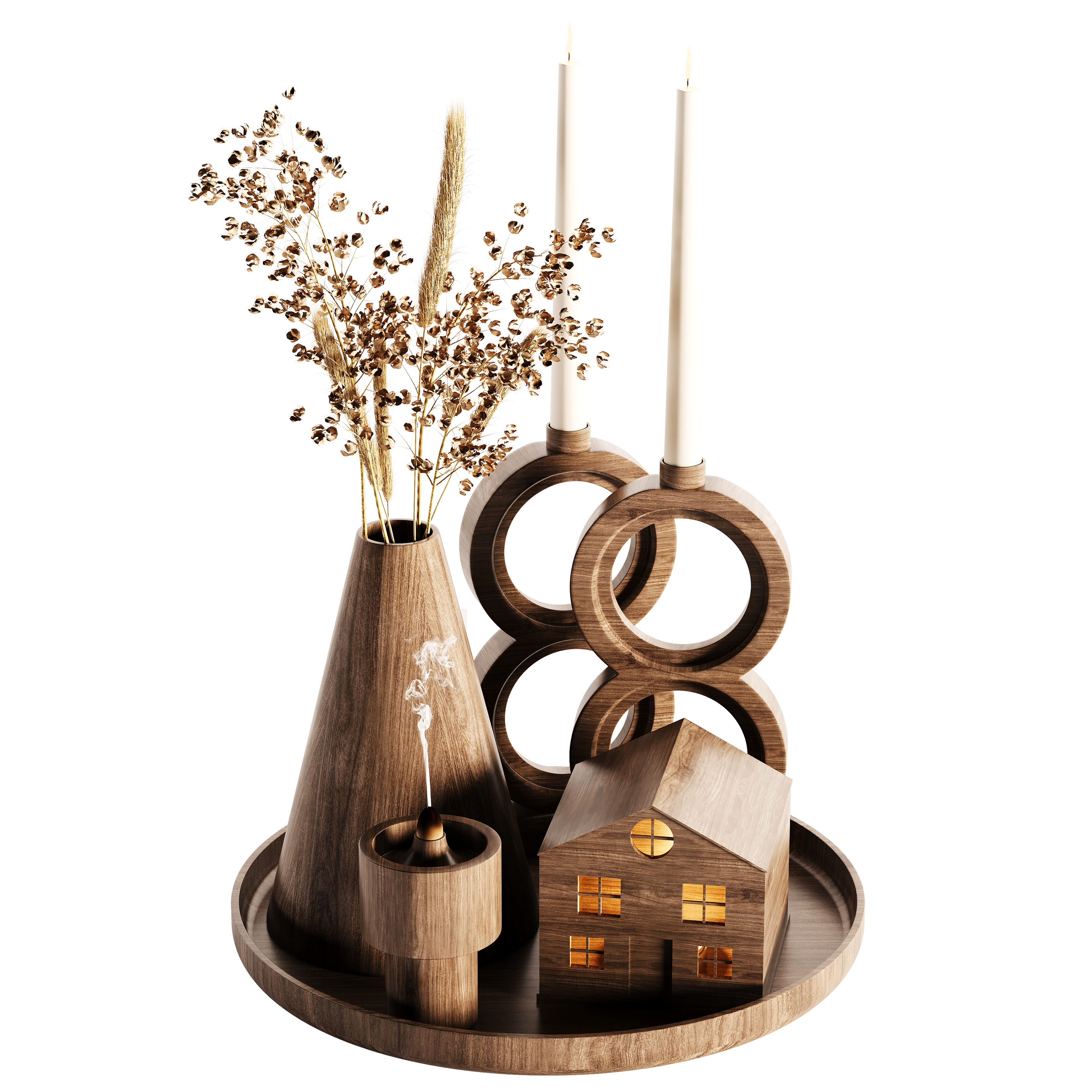 Decorative-set-06 3D model_1