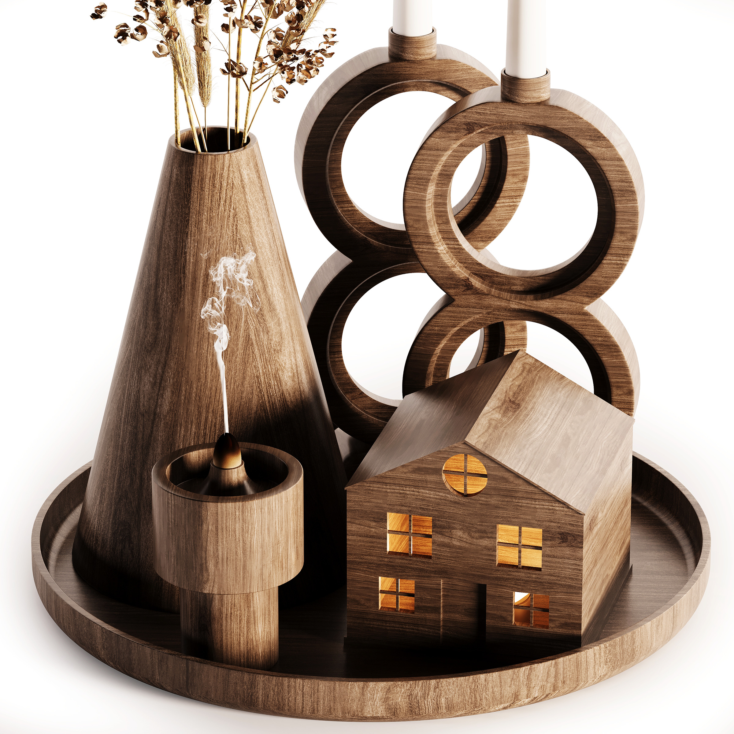 Decorative-set-06 3D model_4