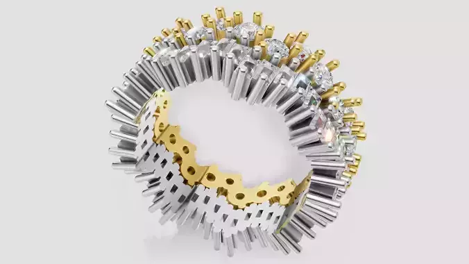 Ring Thorn 3D print model C91