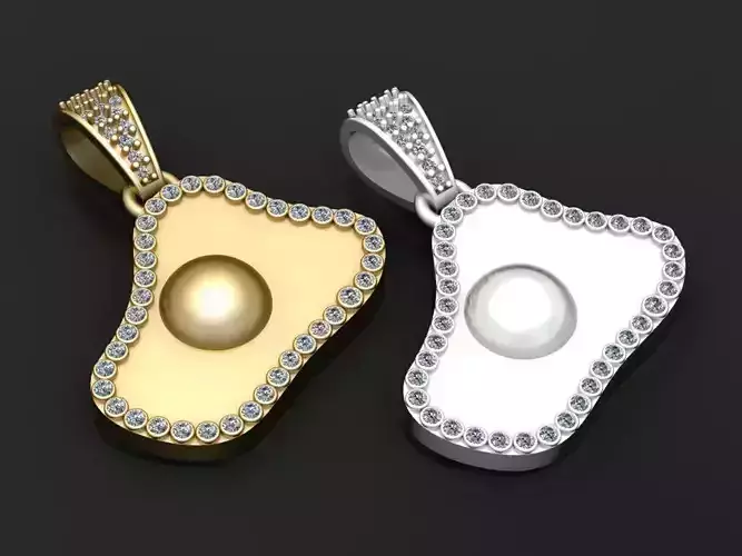  Colares  PENDANT  3D print model