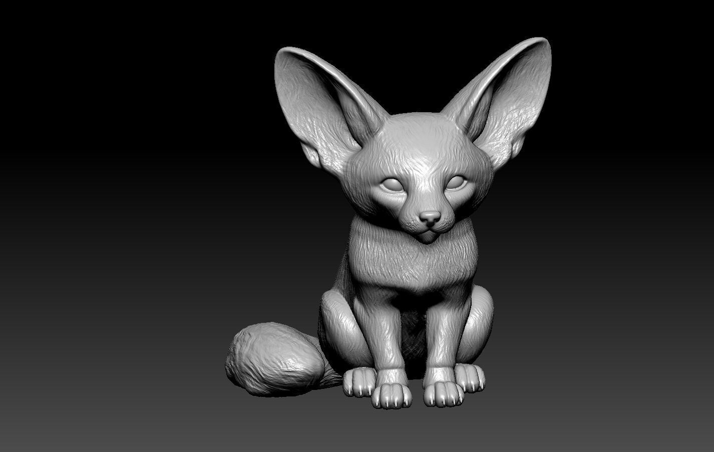 Fox Poses - Red fox statue - decor - 3D print 3D print model_1