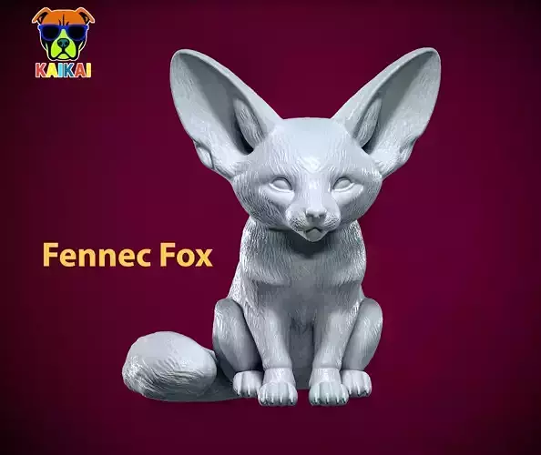 Fox Poses - Red fox statue - decor - 3D print