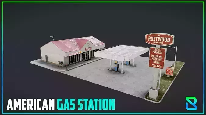American Gas Station