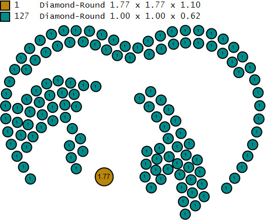 Mom  heart pendant  3D print model_3