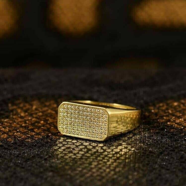 Rectangular Ring 3D print model_6