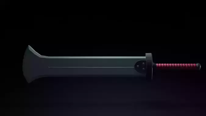 LOW POLY FANTASY SWORD 