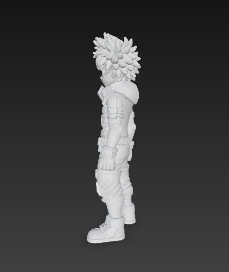 Hero Trainee Highly Detailed Anime Character 3D Print Model 3D model_18