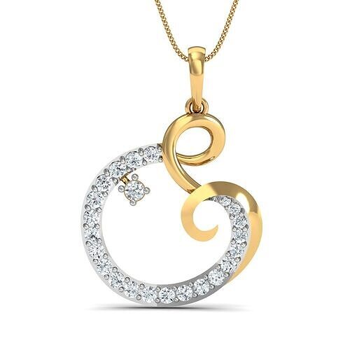 Jewelry 3D Models with render and 3dm  stl - P-1804 3D print model