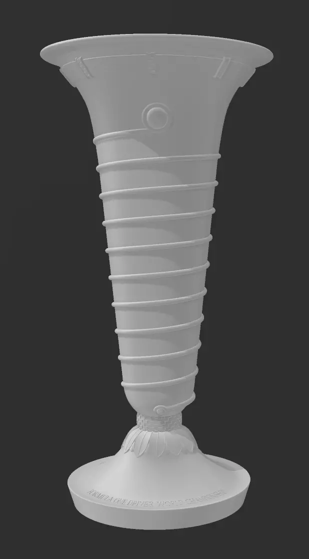 Trophy Drivers championship F1 3D print model_0