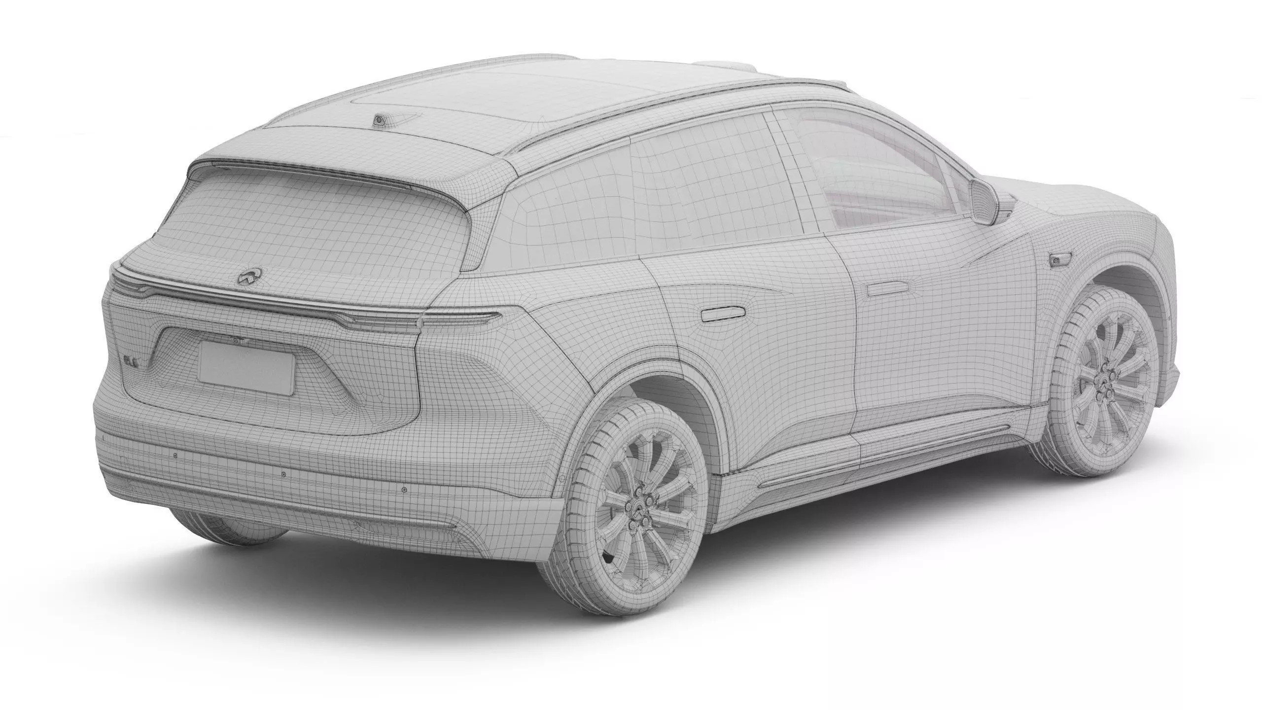 2025 Nio EL6 ES6 with Interior 3D model_23